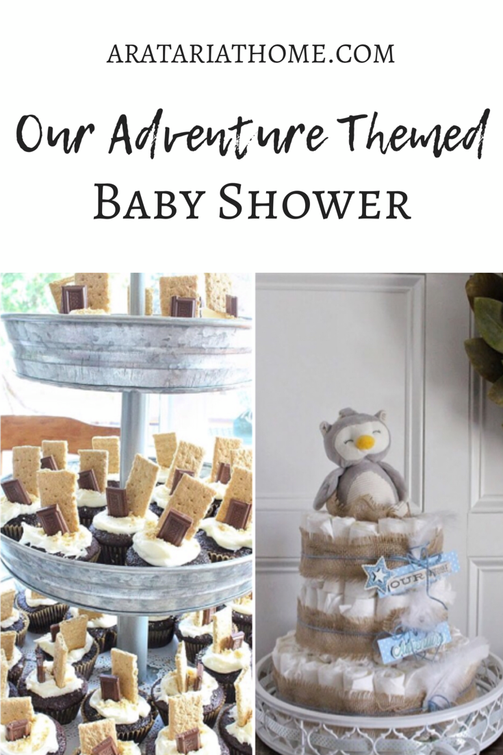Adventure baby on sale shower decorations